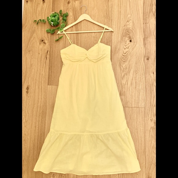 🌟🚫SOLD🚫🌟 Banana Republic Front Knot Midi - Picture 2 of 4